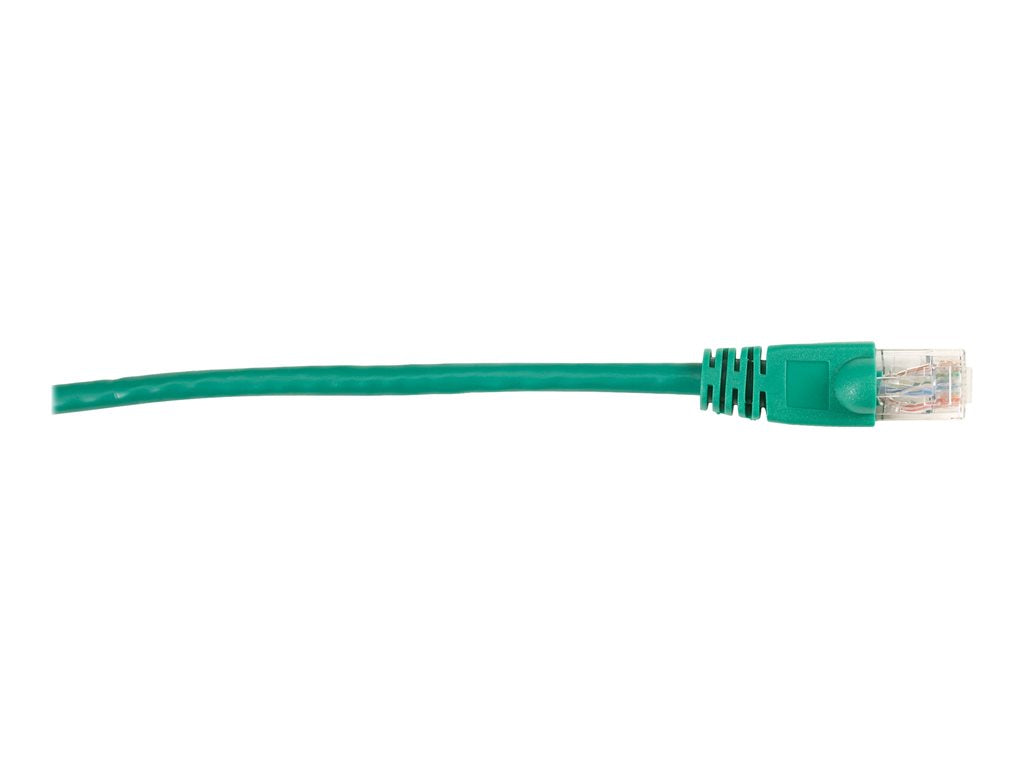Black Box - Patch cable - RJ-45 (M) to RJ-45 (M) - 19.7 ft - UTP - CAT 6 - molded, snagless, stranded - green (pack of