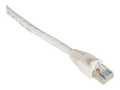 Black Box - Patch cable - RJ-45 (M) to RJ-45 (M) - 25 ft - UTP - CAT 6 - booted, snagless, stranded - white