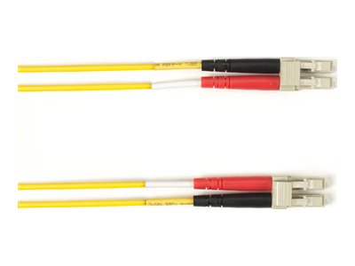 Black Box - Patch cable - TAA Compliant - LC multi-mode (M) to LC multi-mode (M) - 10.1 m - fiber optic - duplex - 50 / 125 micron FOCMP50-LCLC-YL-33