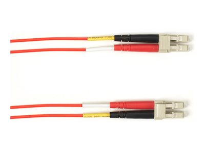 Black Box - Patch cable - TAA Compliant - LC single-mode (M) to LC single-mode (M) - 3.96 m - fiber optic - duplex - 9 / 125 FOCMPSM-LCLC-RD-13