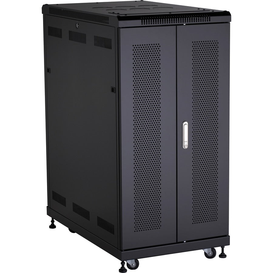 Black Box Select Plus Cabinet with Plexi Front Door, 24U RM2525A