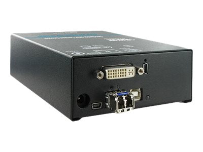 Black Box ServSwitch DKM Transmitters, Fibre Single-Link DVI - Video/USB extender - up to 6.2 miles - for P/N: ACX0000,