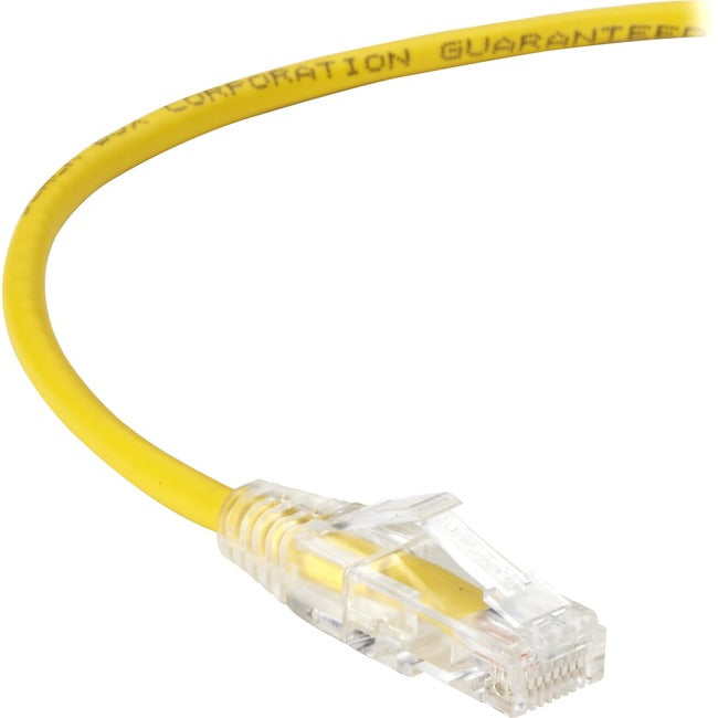 Black Box Slim-Net Cat.6 UTP Patch Network Cable C6PC28-YL-04