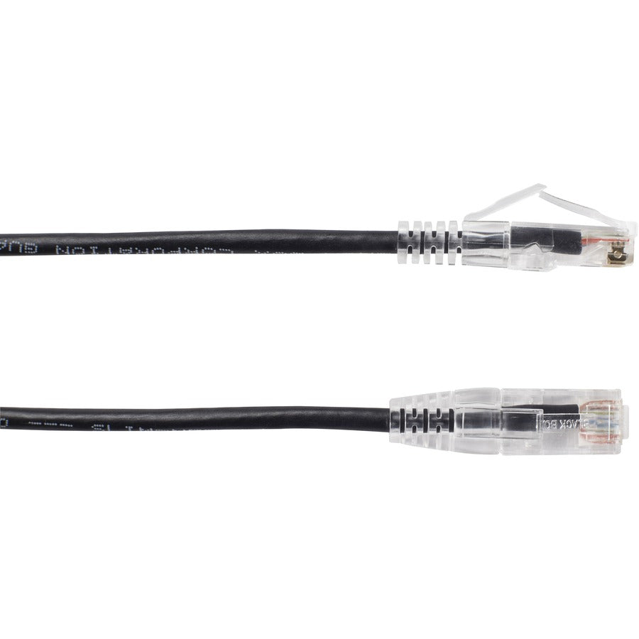 Black Box Slim-Net Cat.6a UTP Patch Network Cable C6APC28-BK-10