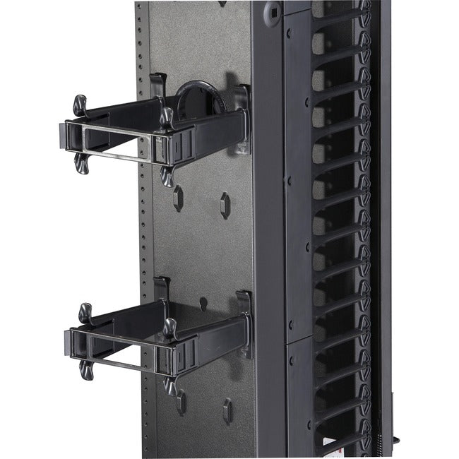 Black Box Vertical IT Rackmount Cable Manager - 10 Sets, 6" EPXR19,1033798396,Black Box EPXR19 Standard Power Cord" ECMVPG6