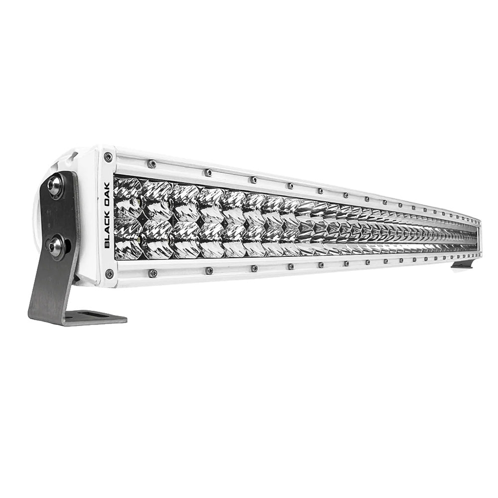 Black Oak Pro Series 3.0 Curved Double Row 40" LED Light Bar - Combo Optics - White