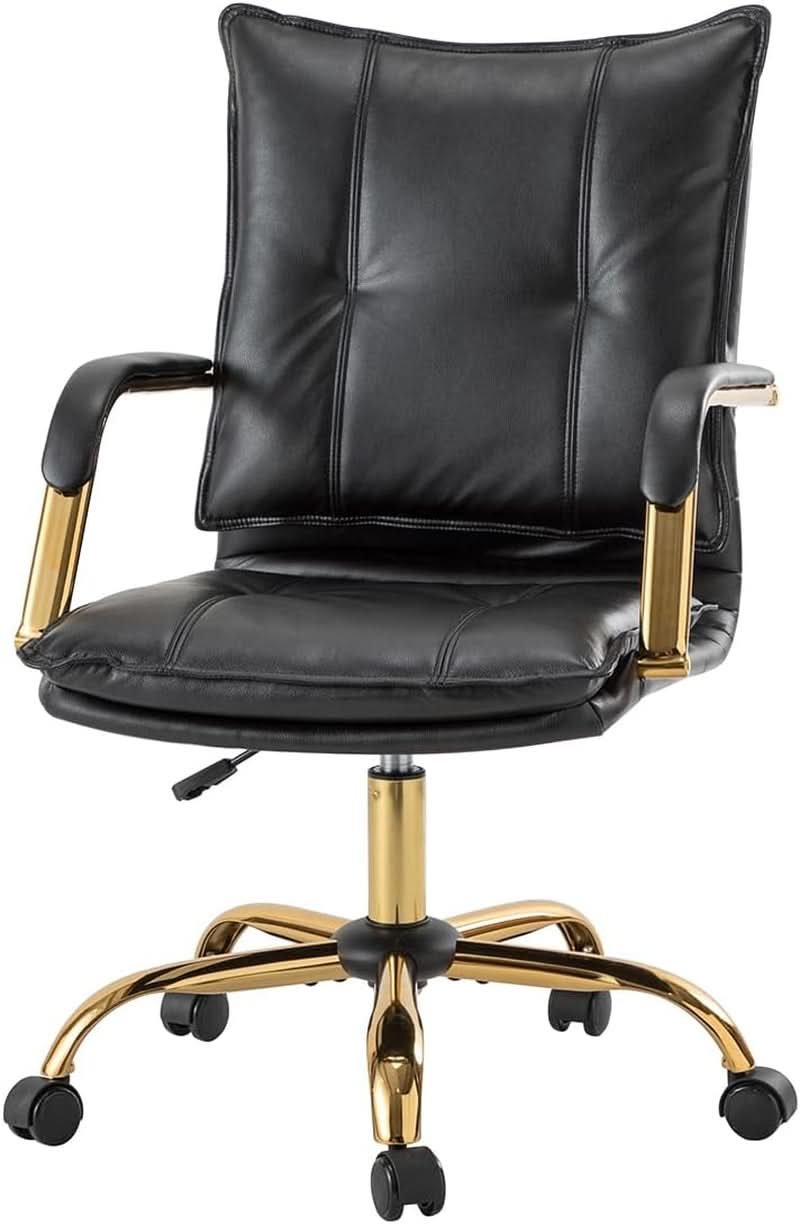 Black Office Desk Chair With Adjustable Height Elegant