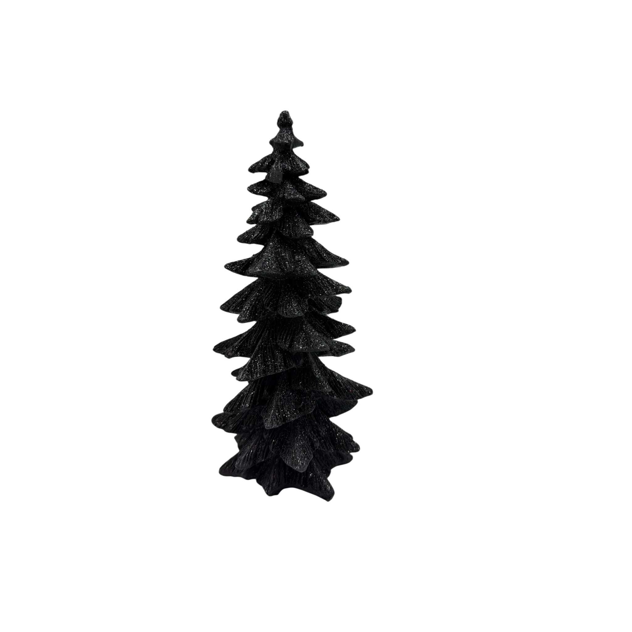 Black Resin Halloween Tree 7 1/4 Inches Tall