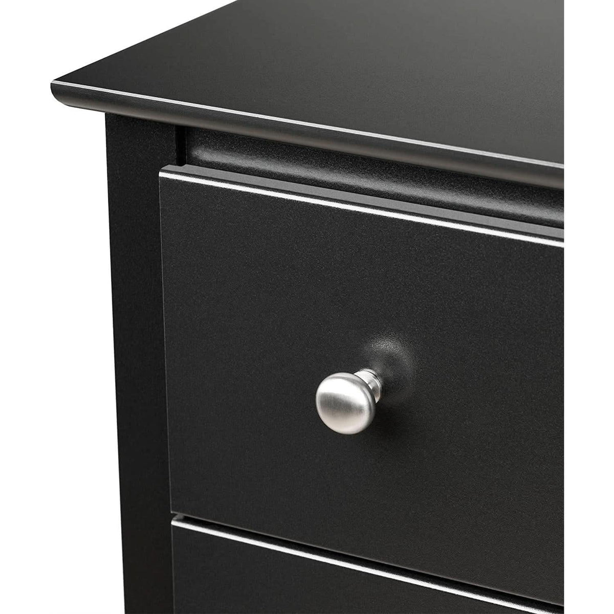 Black Sonoma 6 Drawer Dresser For Bedroom Storage And Organization