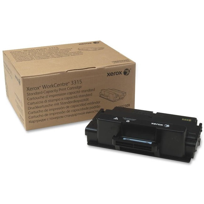 Black Standard Capacity Toner Cartridge; Workcentre 3315; (2,300 Pages) North Am