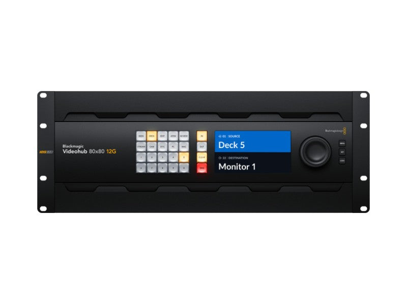 BlackMagicDesign Blackmagic Videohub 80x80 12G VHUBSMAS12G080080