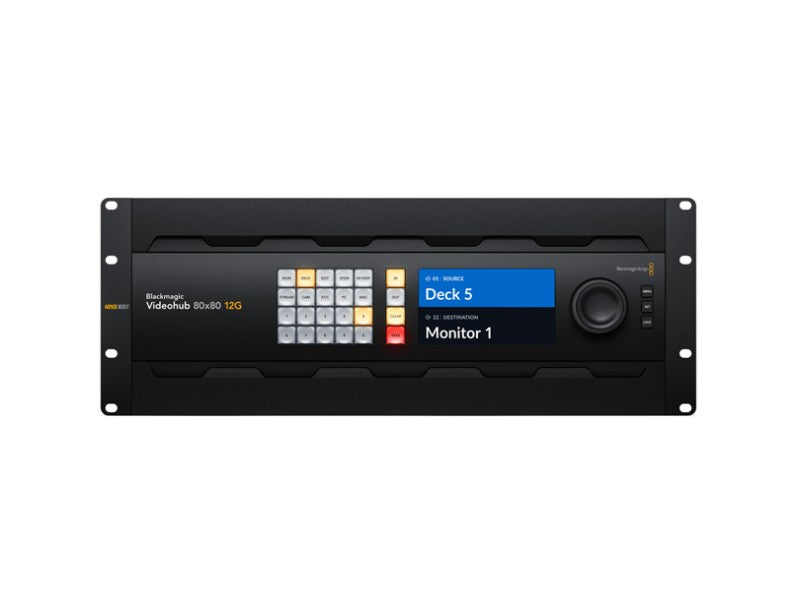 BlackMagicDesign Blackmagic Videohub 80x80 12G VHUBSMAS12G080080
