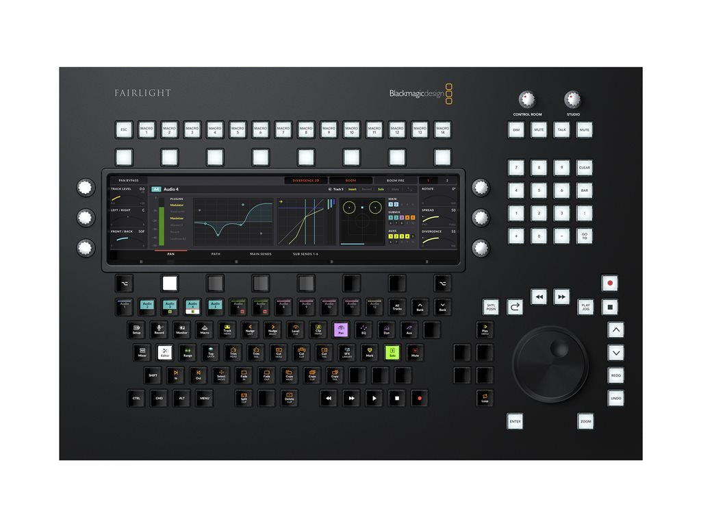 Blackmagic Fairlight Console Audio Editor - Mixer control panel - rack-mountable DV/RESFA/EDTCS