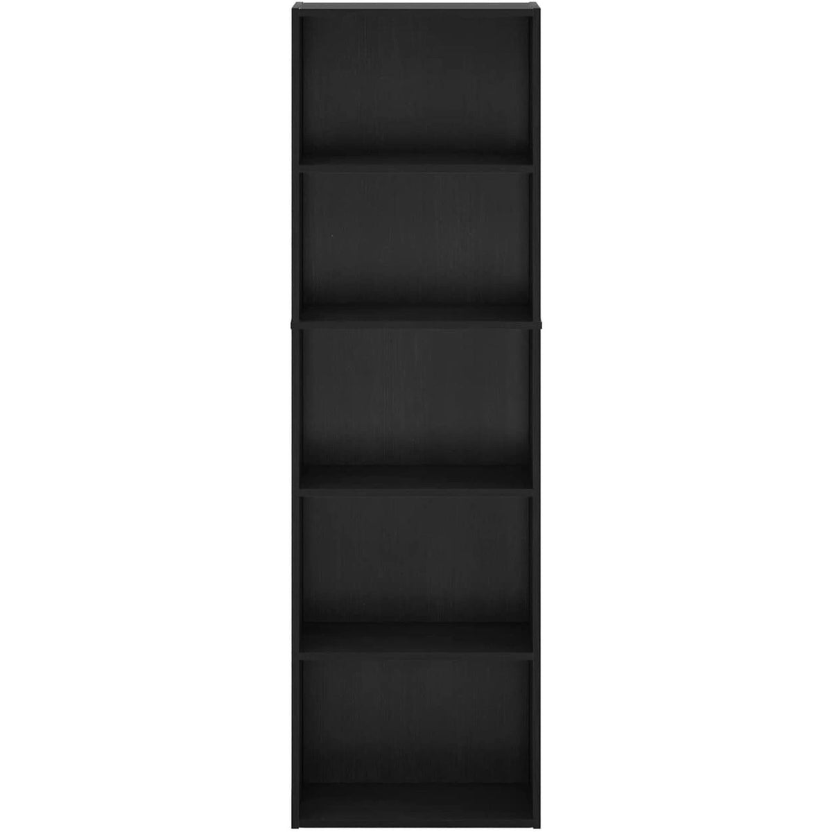 Blackwood 5-Tier Open Storage Shelves Bookcase For Living Room