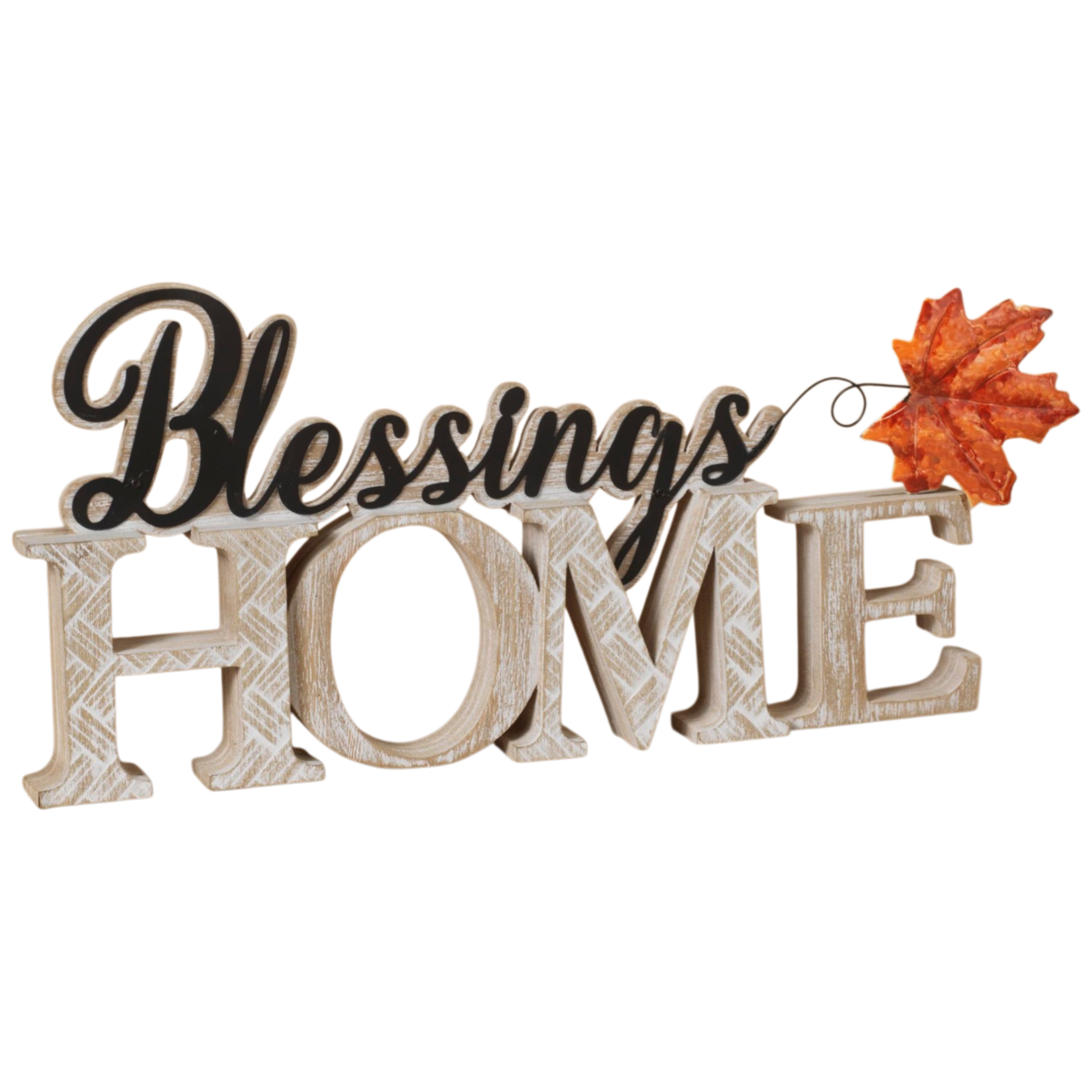 "Blessings Home" Tabletop Sign - 16 Inch
