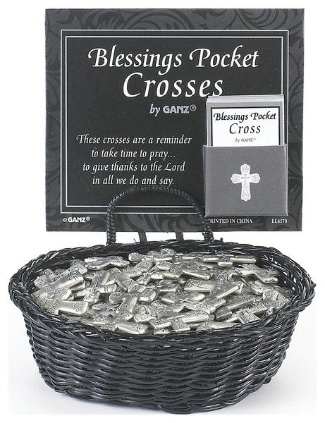 Blessings Pocket Cross Charm -