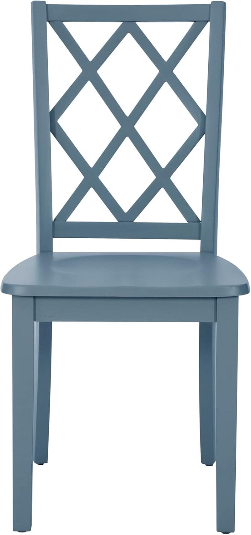 Blue Graphite Conolly X Back Dining Side Chair For Dining Room