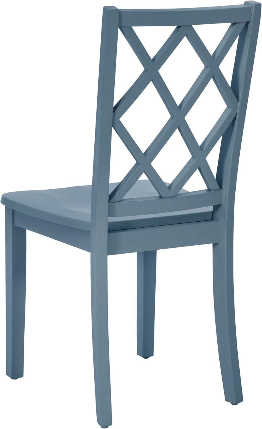 Blue Graphite Conolly X Back Dining Side Chair For Dining Room