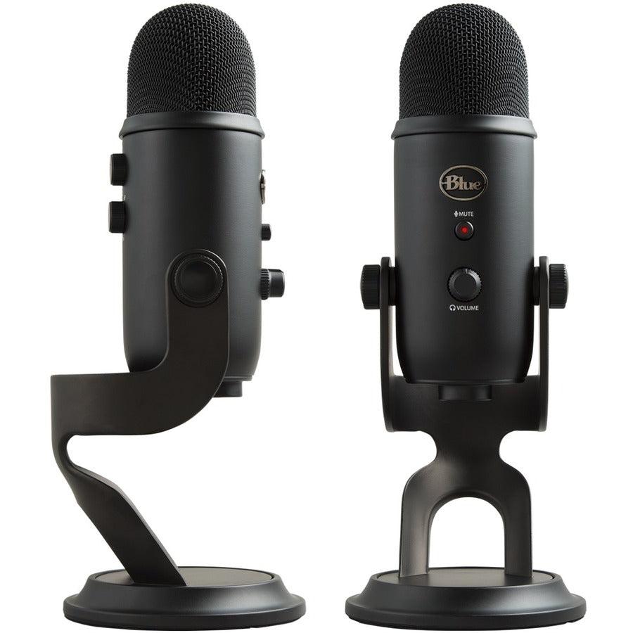 Blue Microphones Blue Yeti Usb Mic Black Table Microphone