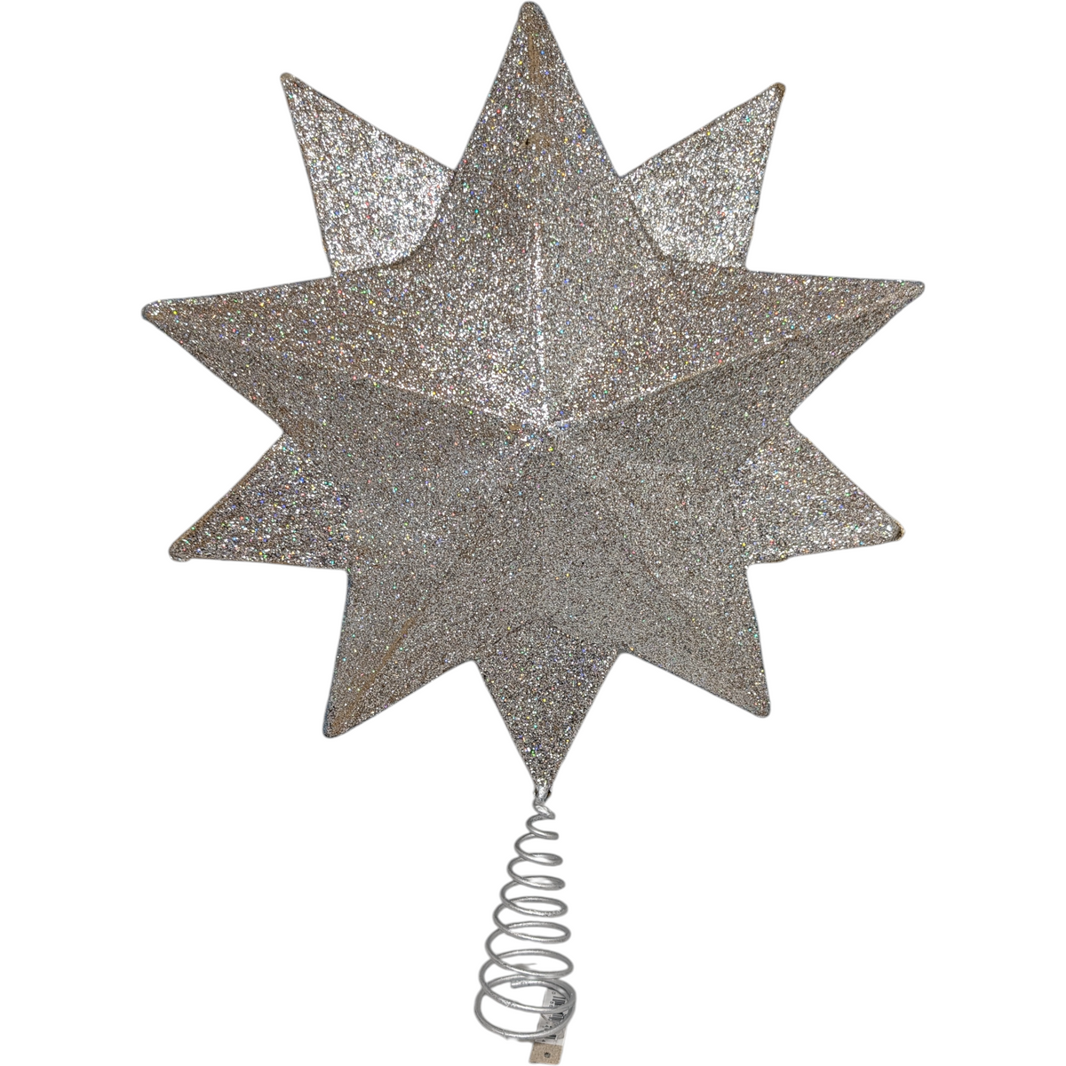 Blue Radiance 10 Point Star Treetopper- 16 Inch