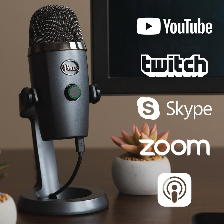 Blue Yeti Nano Wired Condenser Microphone 988-000088