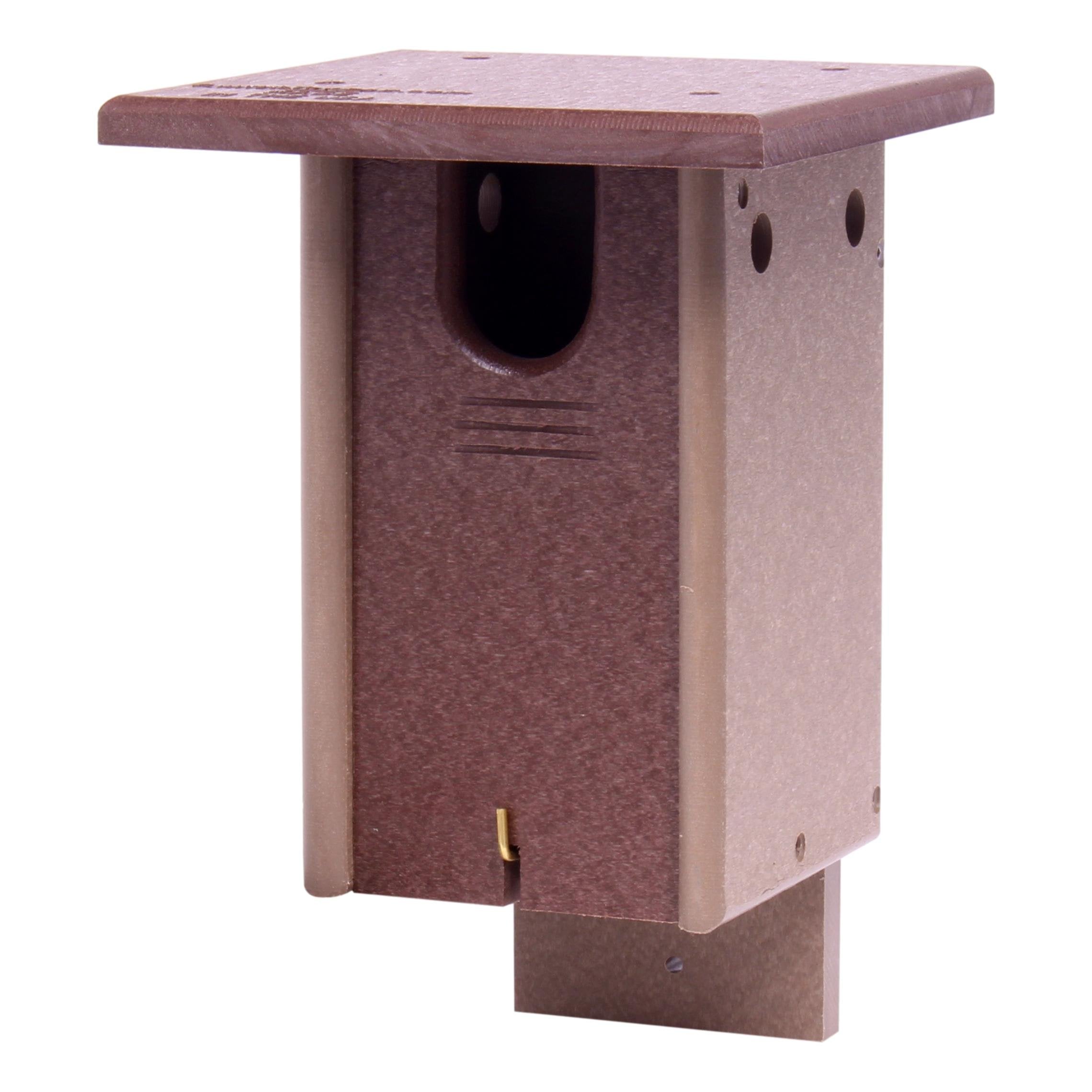 Bluebird House, Post Mount, Amish-Made with 100% Recycled Poly Lumber