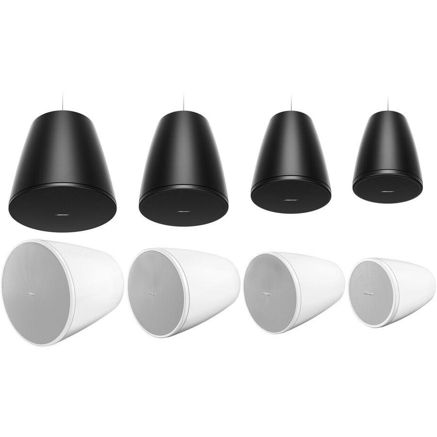 Bose Professional DesignMax DM10P-SUB Outdoor In-ceiling, Surface Mount, Pendant Mount, Recessed Mount Woofer - 250 W RMS - Black