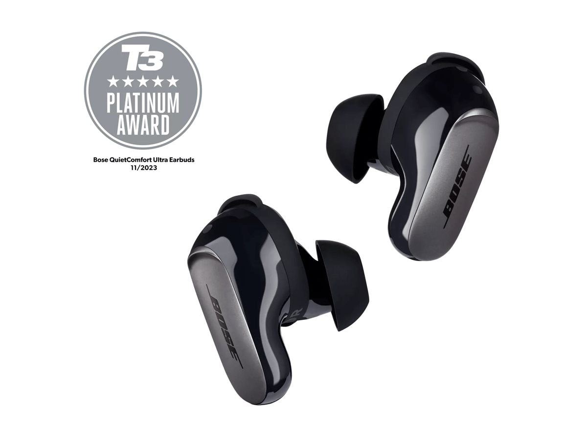 Bose QuietComfort Ultra Earbuds - True wireless earphones with mic - in-ear - Bluetooth - active noise canceling - black 882826-0010
