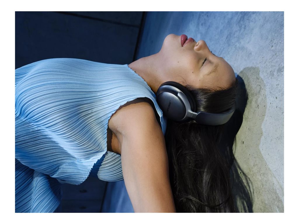 Bose QuietComfort Ultra - Headphones with mic - full size - Bluetooth - wireless, wired - active noise canceling - 3.5 mm jack 880066-0100