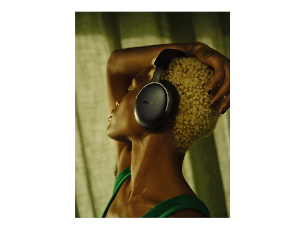 Bose QuietComfort Ultra - Headphones with mic - full size - Bluetooth - wireless, wired - active noise canceling - 3.5 mm jack 880066-0100