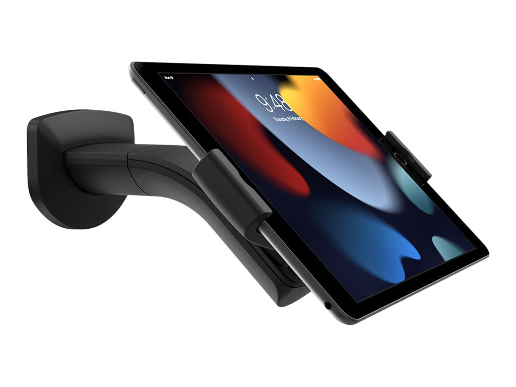 BossTab Edge Evo - Stand - for tablet - lockable - metal - black - screen size: 10.2 - surface mountable - for Apple