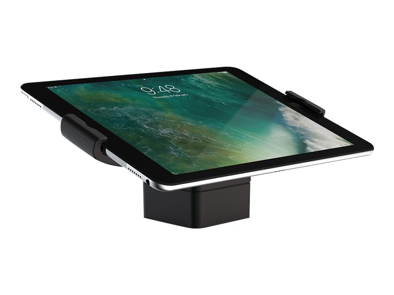 BossTab Edge Nexus - Stand - for tablet - lockable - metal - black - screen size: 10.2 - wall-mountable