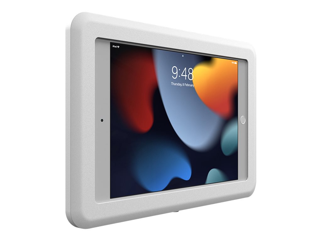 BossTab Elite - Enclosure - fixed - for tablet - lockable - white - screen size: 9.7 - wall-mountable - for Apple