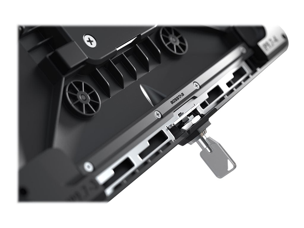 BossTab Elite Nexus - Enclosure - for tablet - lockable - metal - black - screen size: 9.7 - wall-mountable - for Apple