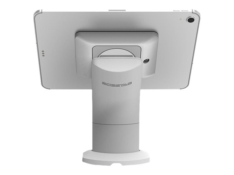 BossTab Touch Evo - Stand - screw mount - for tablet - metal - white - desk-mountable