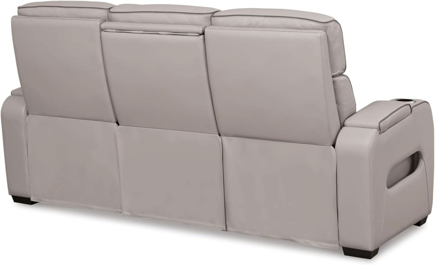Boyington Leather Match Power Reclining Sofa USB Ports