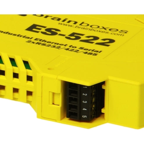 Brainboxes Industrial Ethernet To Serial 2Xrs232/422/485