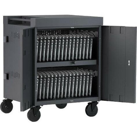 Bretford 36X CUBE Cart, Pre-Wired, USB-C TVC36USBC-BP