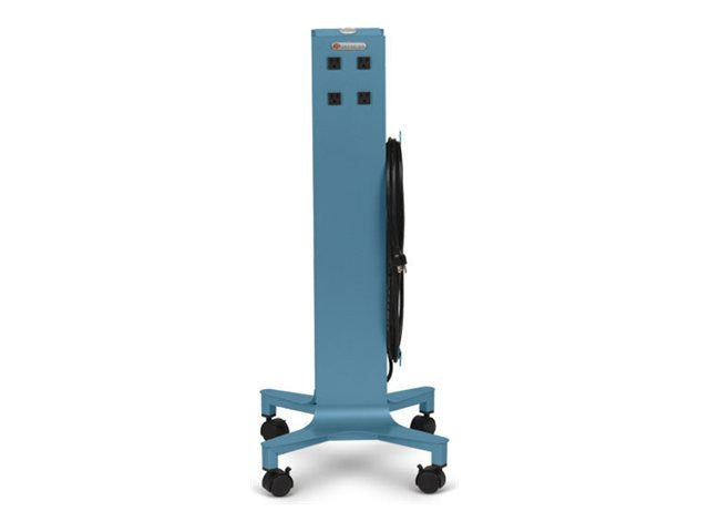 Bretford CUBE Tower CTWR800 - Charging tower - AC 120 V - output connectors: 8 - pacific blue CTWR800-PA