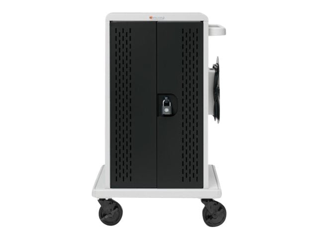 Bretford Core M CORE24MS - Cart (charge only) - for 24 tablets / notebooks - lockable - steel - charcoal CORE24MSBP-CKCK