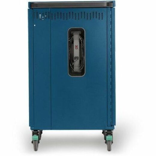 Bretford Core X Cart Portable Device Management Cart Blue