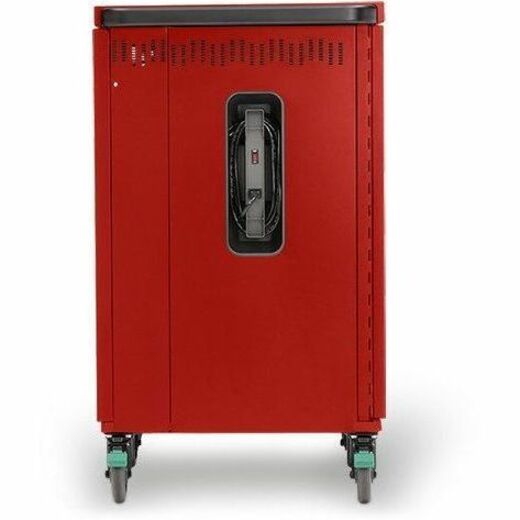 Bretford Core X Cart Portable Device Management Cart Red