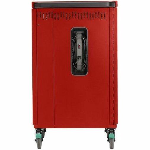 Bretford Core X Portable Device Management Cart Red
