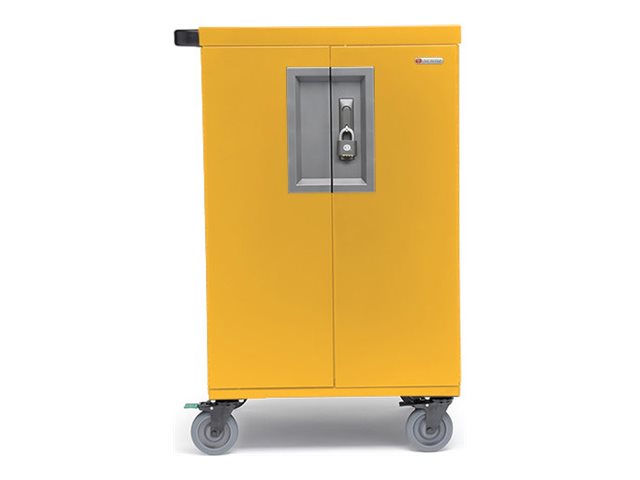 Bretford CoreX - Cart (charge only) - for 45 notebooks - lockable - mustard TCOREX45-MUS