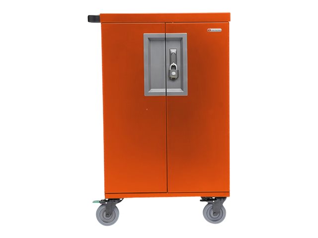 Bretford CoreX TCOREX45 - Cart (charge only) - for 45 devices - lockable - steel - tangerine - screen size: up to 15.6",Bretford TCOREX45-TAG