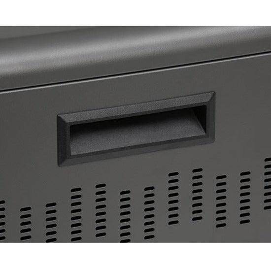 Bretford Cube Micro Station Portable Device Management Cabinet Charcoal