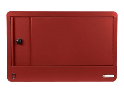 Bretford Cube Micro Station TVS16PAC - Cabinet unit - for 16 tablets / notebooks - lockable - steel - red - screen size: up to TVS16PAC-RED