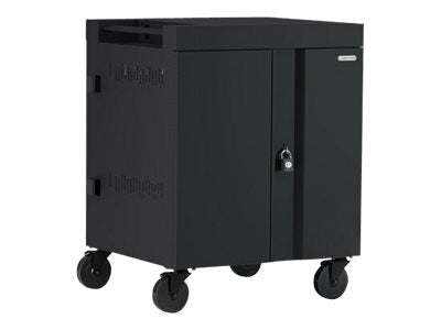 Bretford Cube TVC16 - Cart (charge only) - pre-wired - for 16 netbooks/tablets - lockable - welded steel - black pumice TVC16USBC-BP