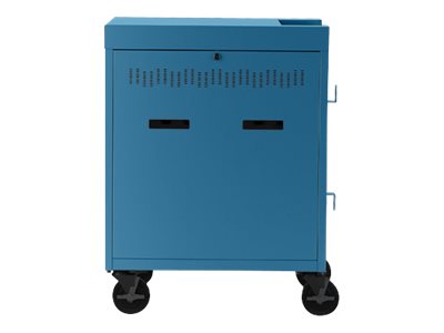 Bretford Cube TVC32PAC - 90 degree doors - cart (charge only) - for 32 tablets / notebooks - lockable - welded steel -