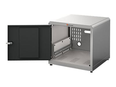 Bretford PowerSync Pro Cabinet Chassis PSPROCABL-PMCK - Cabinet unit - for cellular phone / tablet - steel - platinum, charcoal